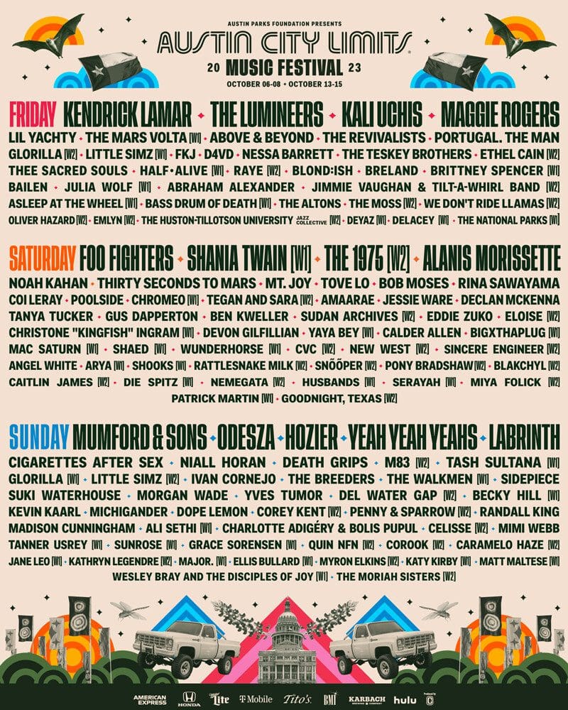 Austin City Limits - The Festival That Has It All!